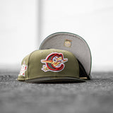 New Era Capital City Bombers Good Grey UV (Olive/Black) - New Era