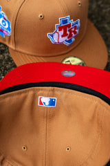 New Era Texas Rangers 40th Anniversary Red UV (Khaki) - New Era