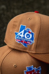 New Era Texas Rangers 40th Anniversary Red UV (Khaki) - New Era