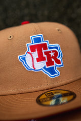 New Era Texas Rangers 40th Anniversary Red UV (Khaki) - New Era