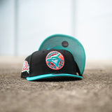 New Era Toronto Blue Jays 25th Anniversary Mint UV (Black/Teal) - New Era