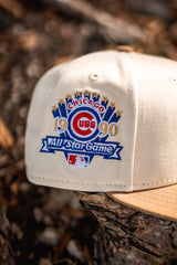 New Era Chicago Cubs 1990 ASG Good Grey UV (Off White/Tan) - New Era