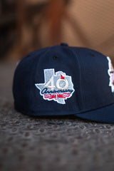 New Era Texas Rangers 40th Anniversary Sky UV (Navy) - New Era