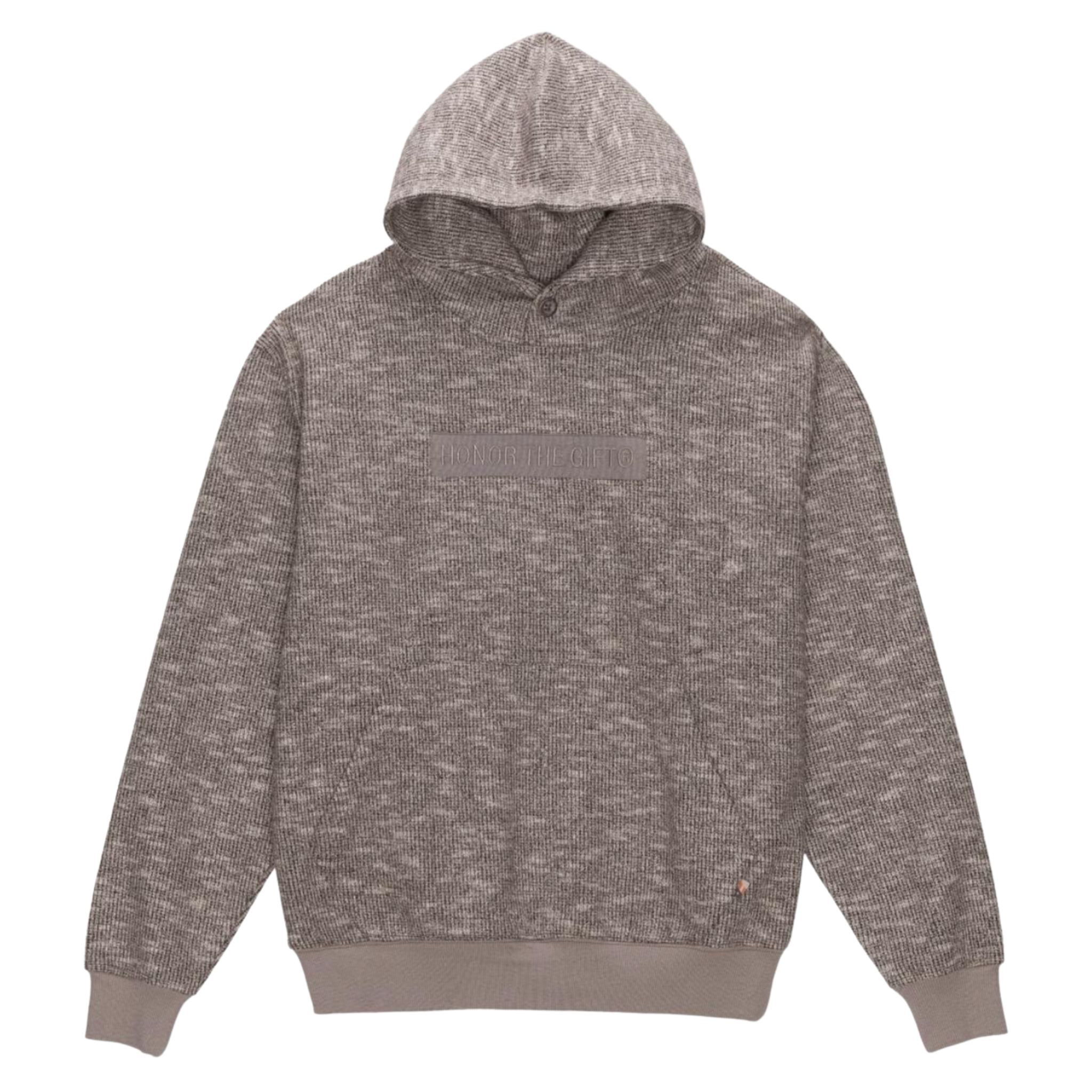 Honor The Gift Howard Knit Hoodie (Heather Stone) - Honor The Gift
