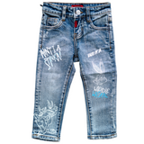 HAUS OF JR KID'S LOONEY BOSS DENIM (INDIGO) - Haus of JR