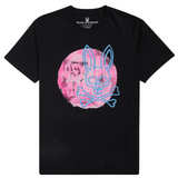 KIDS Psycho Bunny Arnell Graphic Tee (Black) - Psycho Bunny