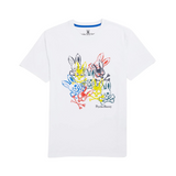 Psycho Bunny Chrystie Graphic Tee (White) - Psycho Bunny