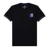 Psycho Bunny Men's Asher Chest Logo Tee (Black) - Psycho Bunny