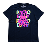 Psycho Bunny Men's Hudson Multicolor Tee (Navy) - Psycho Bunny