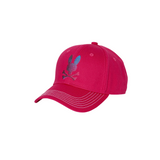 KIDS Psycho Bunny Hindes Baseball Cap (Bright Fuchsia) - Psycho Bunny