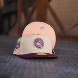 New Era Florida Marlins 10th Anniversary Peach UV (Sand/Burgundy) - New Era