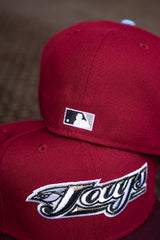 New Era Toronto Blue Jays 30th Anniversary Sky UV (Cardinal/Maroon) - New Era